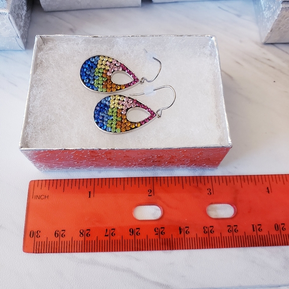 Lot Of 25 PC. Silver Boxes Cotton Filled Jewelry - Picture 6 of 8